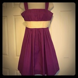Shulami purple cotton dress ~ Small